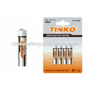Углерода цинка батареи «Tinko» бренд R6